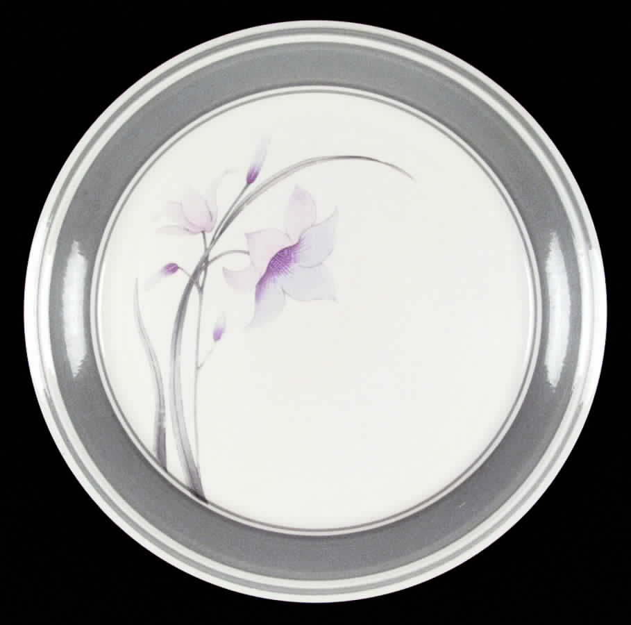 Fantasy (Gray Band) Dinner Plate by Sango-1