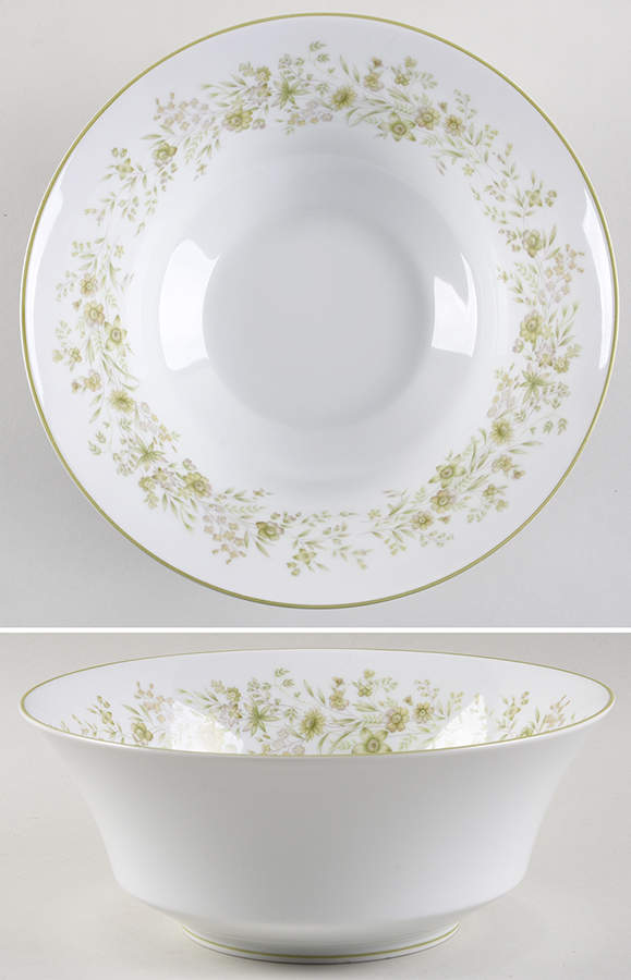 Field Flowers 9" Round Vegetable Bowl by Sango-1