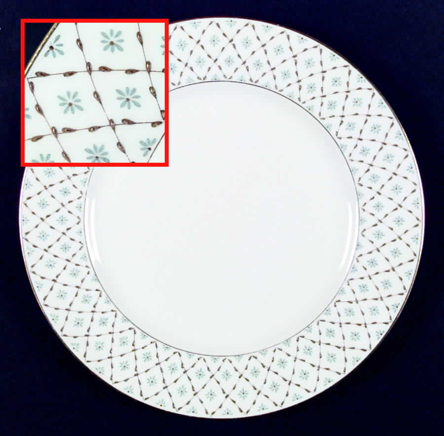 Firenza Dinner Plate by Sango-1