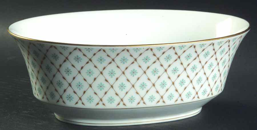 Firenza 9" Oval Vegetable Bowl by Sango-1