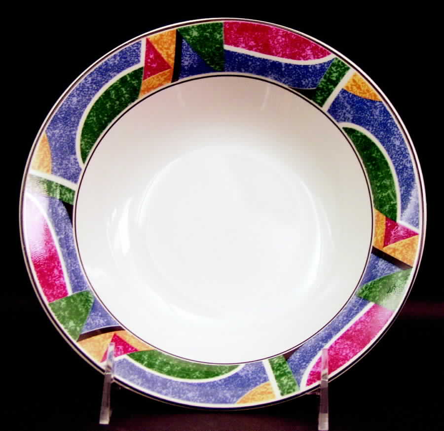 Flair (Made in Indonesia) Coupe Cereal Bowl by Sango-1