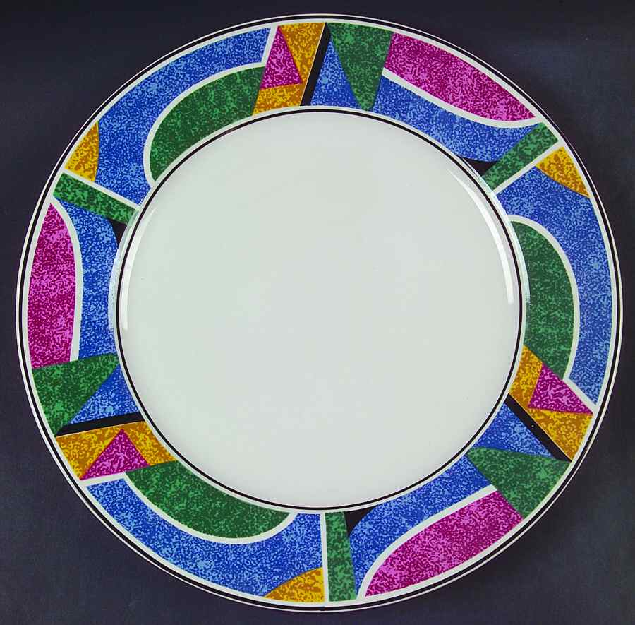 Flair (Made in Indonesia) 12" Chop Plate (Round Platter) by Sango-1