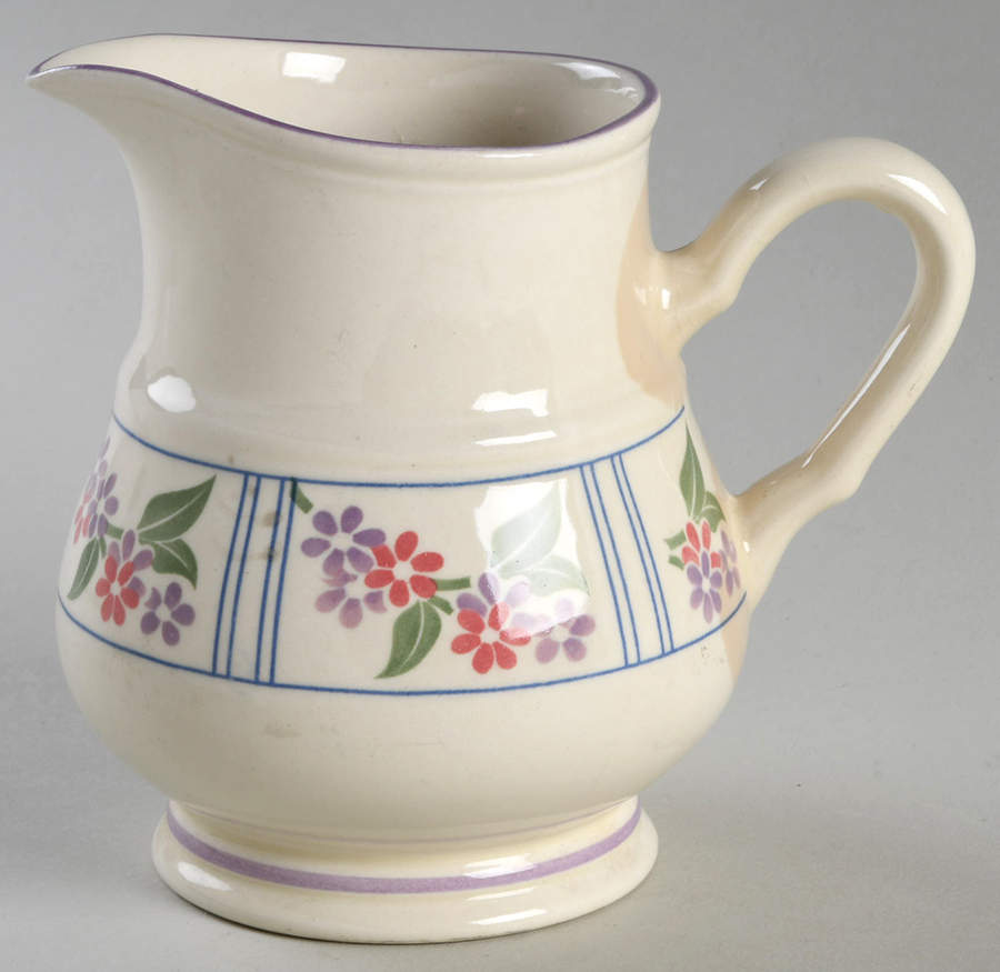 Flower Border Creamer by Sango-1