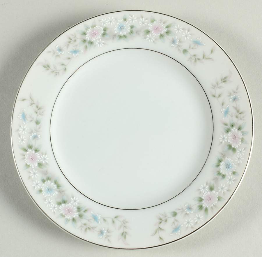 Flower Garden Bread & Butter Plate by Sango-1