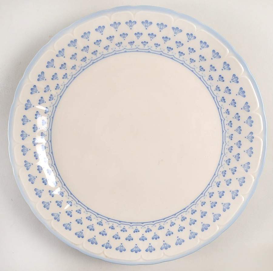 Fleur De Lis 12" Chop Plate (Round Platter) by Sango-1