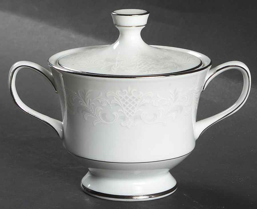 Florence Sugar Bowl & Lid by Sango-1