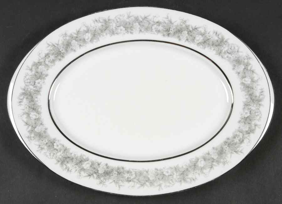 Florentine 12" Oval Serving Platter by Sango-1