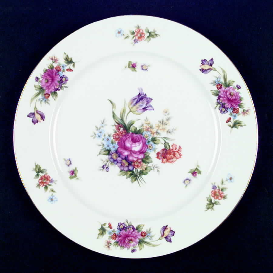 Floradel Dinner Plate by Sango-1