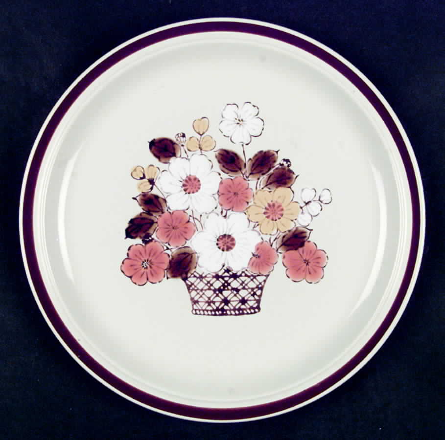 Florabunda Dinner Plate by Sango-1
