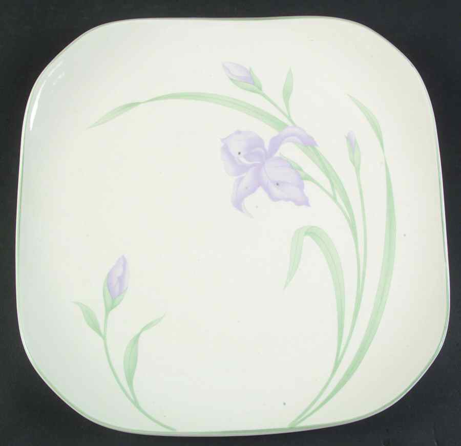 Florabunda 11" Square Serving Platter by Sango-1