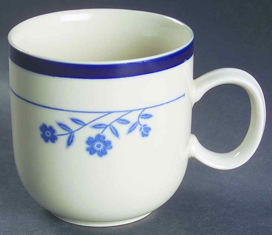 Forever Blue Flat Cup by Sango-1