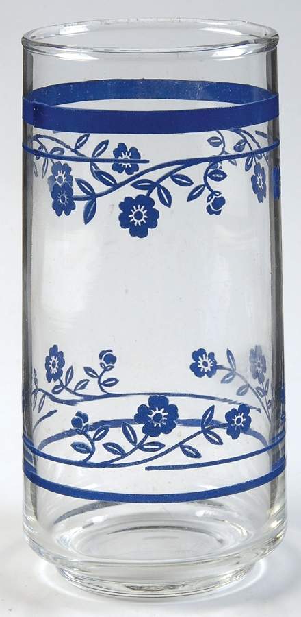 Forever Blue 14 Oz Glassware Tumbler by Sango-1
