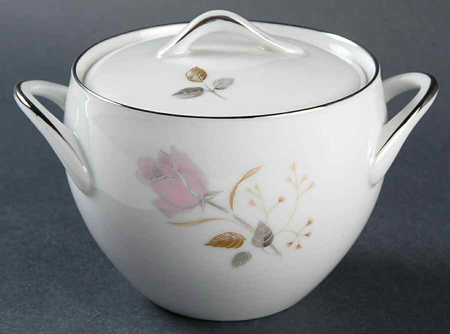 Francine Sugar Bowl & Lid by Sango-1
