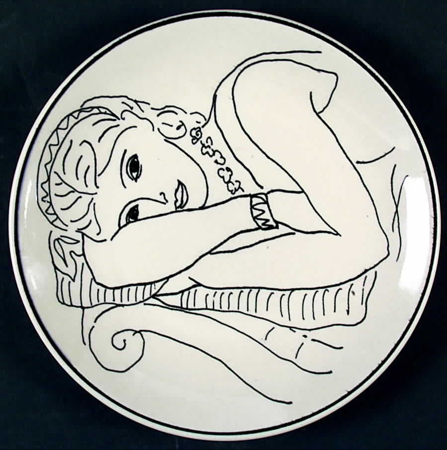 Francesca Salad Plate by Sango-1