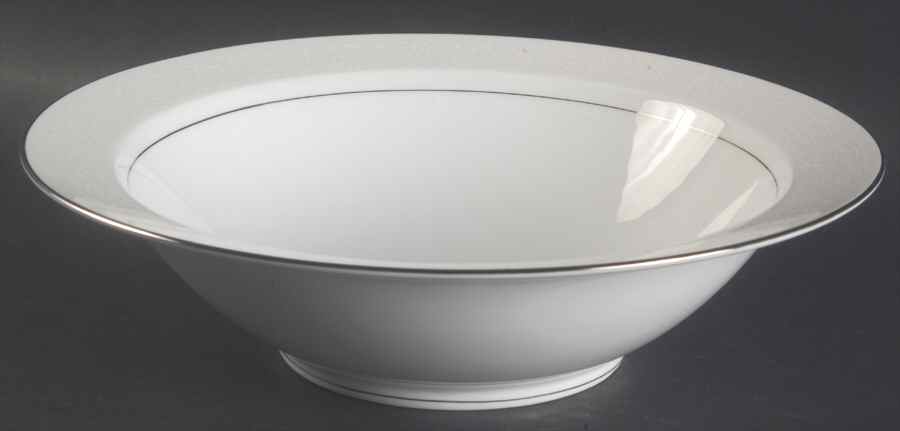 Fresco 10" Round Vegetable Bowl by Sango-1