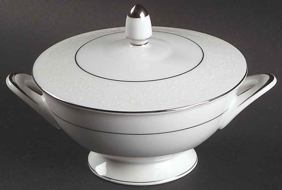 Fresco Sugar Bowl & Lid by Sango-1