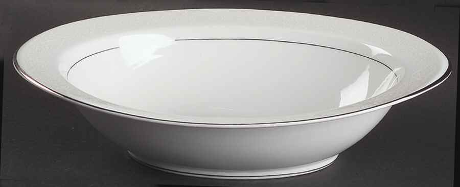 Fresco 11" Oval Vegetable Bowl by Sango-1