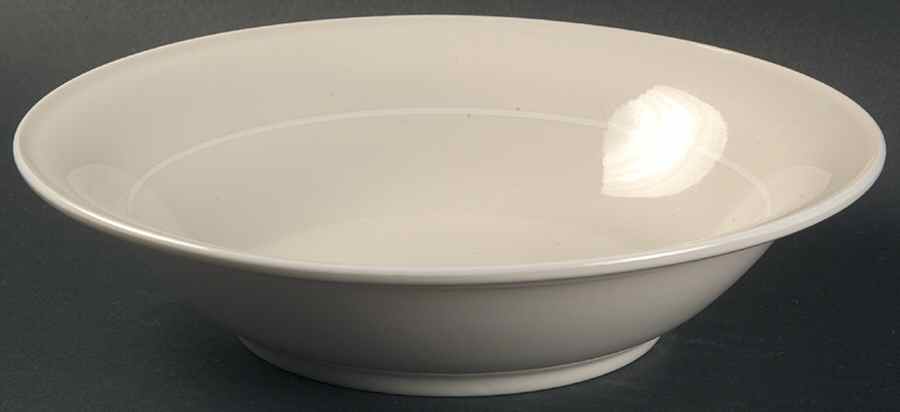 Fresh Flowers White Coupe Soup Bowl by Sango-1