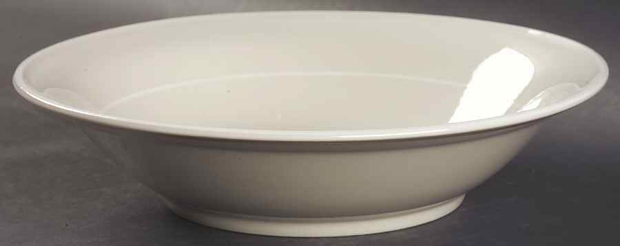 Fresh Flowers White 9" Round Vegetable Bowl by Sango-1