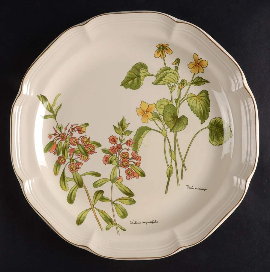 Gardener's Choice 11" Chop Plate (Round Platter) by Sango-1