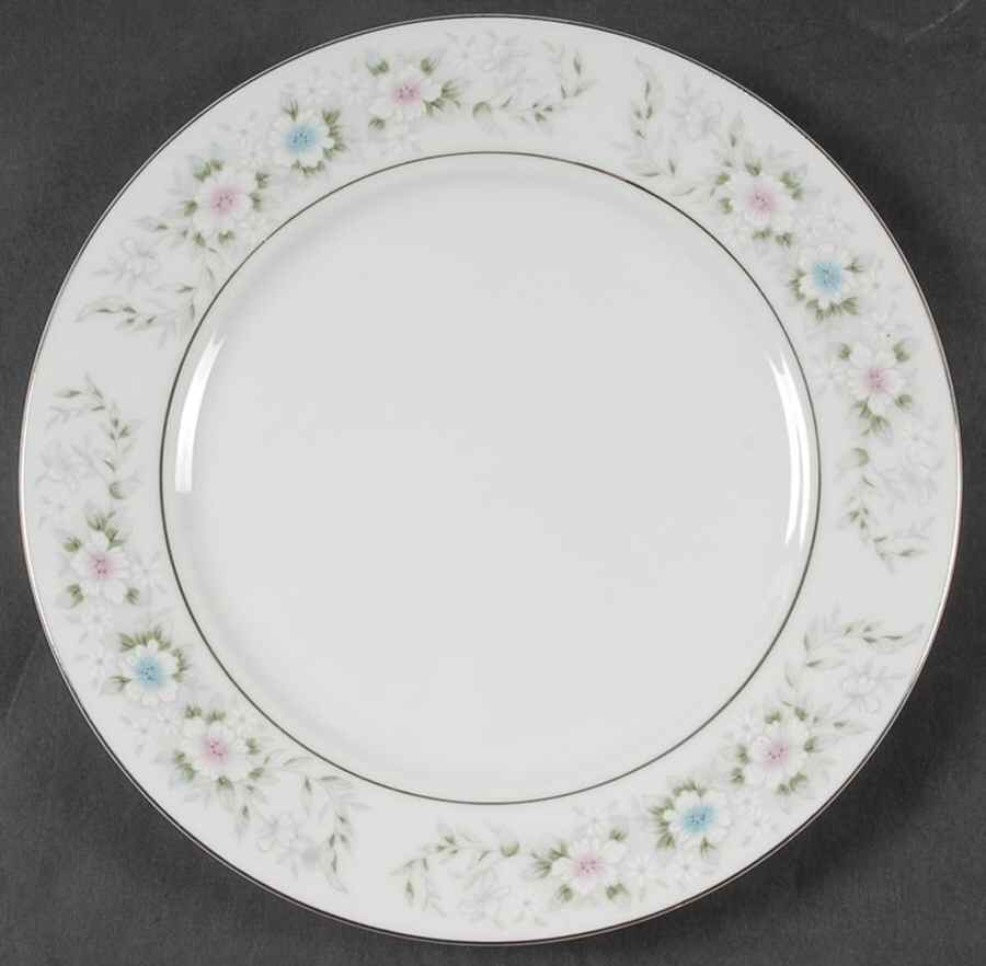 Garden Flower Salad Plate by Sango-1