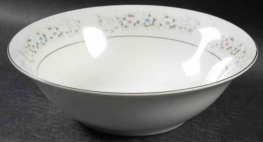 Garden Flower 9" Round Vegetable Bowl by Sango-1