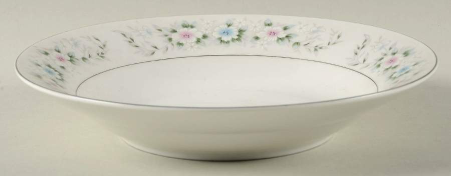 Garden Flower Coupe Soup Bowl by Sango-1