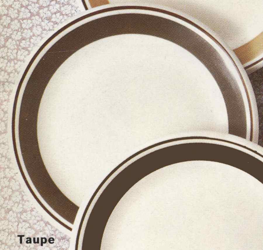 Galaxy Taupe Dinner Plate by Sango-1
