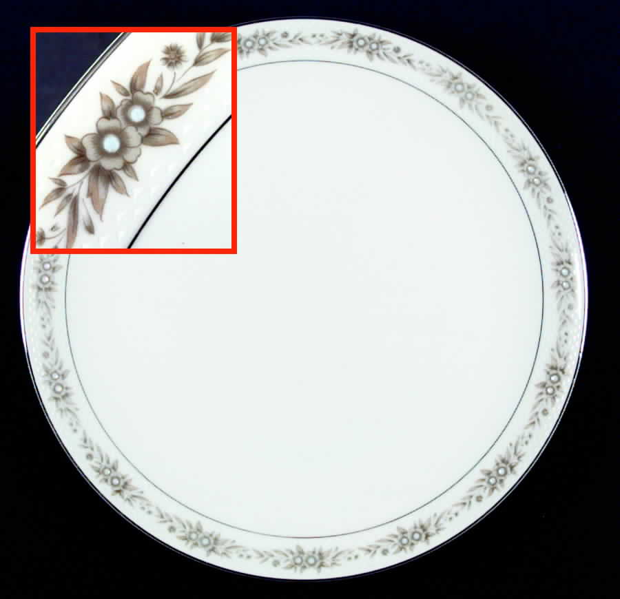 Garland Dinner Plate by Sango-1