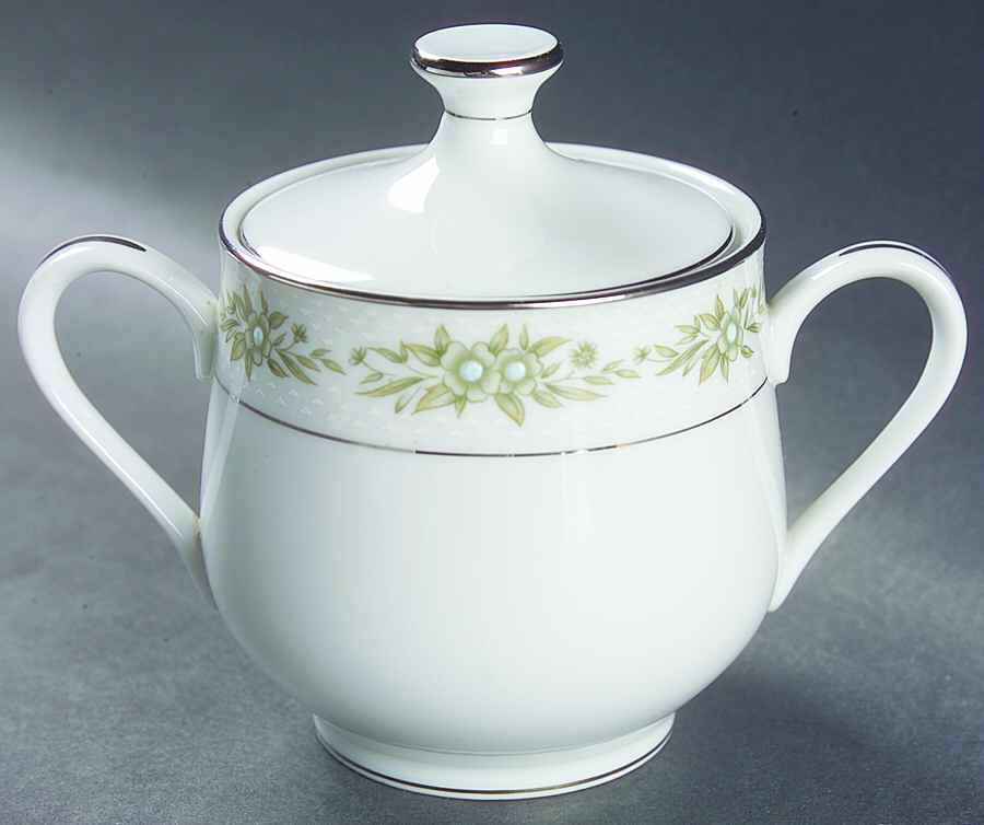 Garland Sugar Bowl & Lid by Sango-1