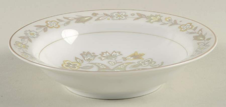 Garden Song Rim Fruit/Dessert (Sauce) Bowl by Sango-1
