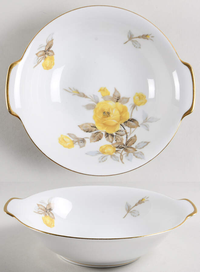 Georgianna (Coupe) 9" Round Vegetable Bowl by Sango-1