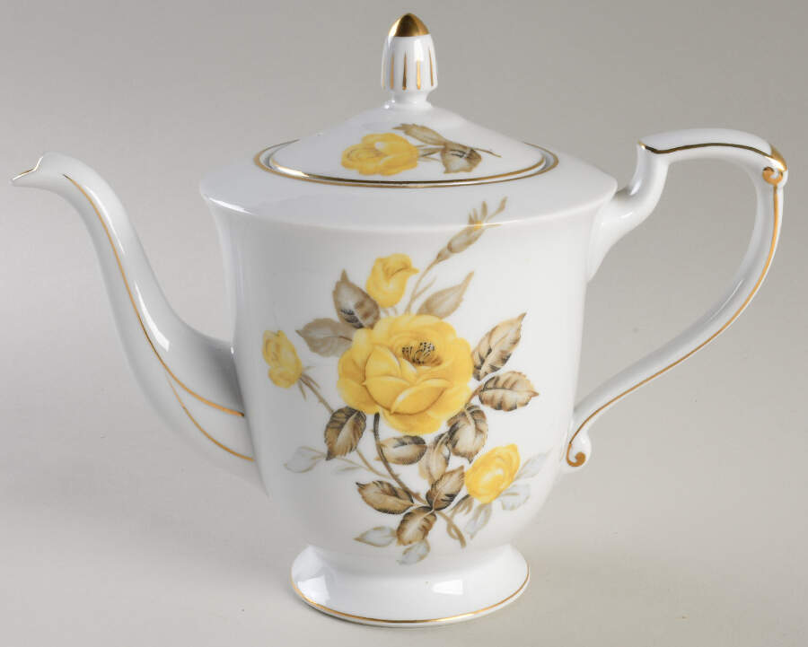 Georgianna (Rim) Small Teapot & Lid by Sango-1