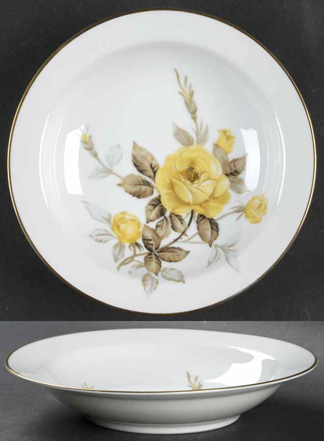 Georgianna (Rim) Rim Soup Bowl by Sango-1