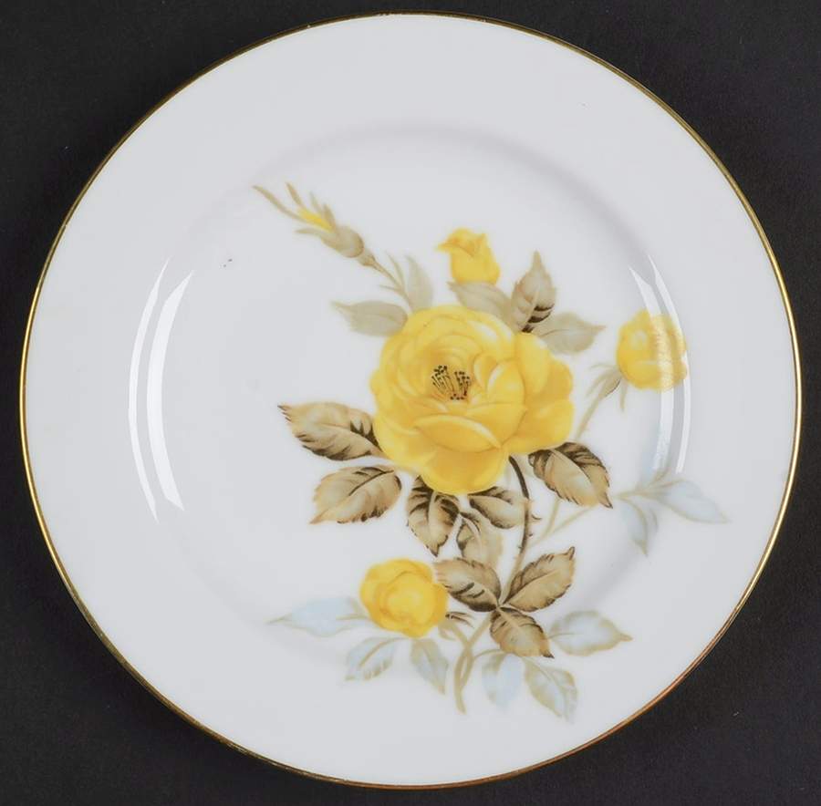 Georgianna (Rim) Salad Plate by Sango-1