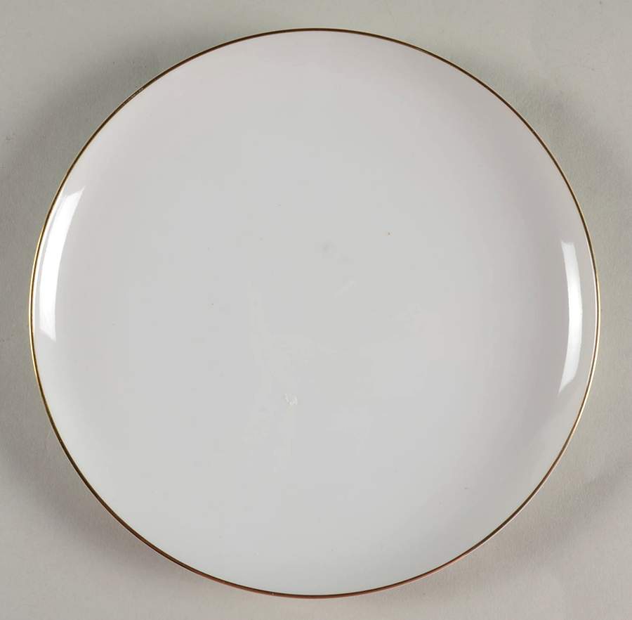 Golden Snow Salad Plate by Sango-1