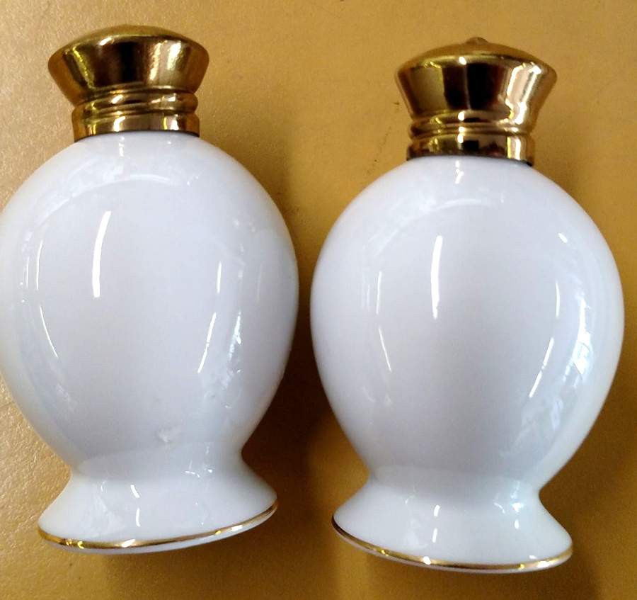 Golden Snow Salt & Pepper Set by Sango-1