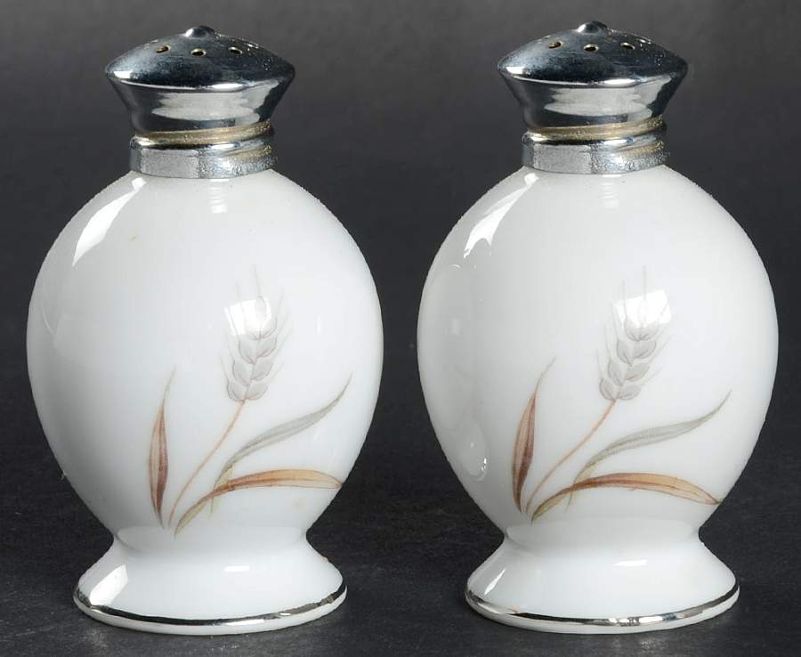 Golden Wheat Salt & Pepper Set by Sango-1