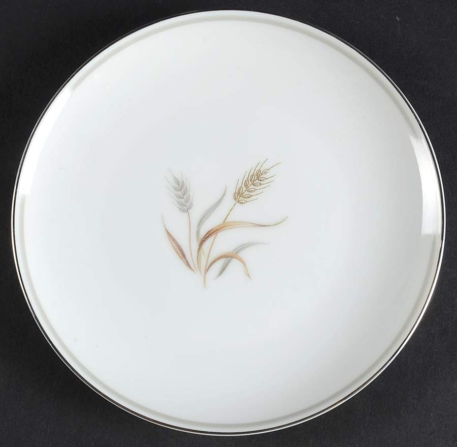 Golden Wheat Bread & Butter Plate by Sango-1