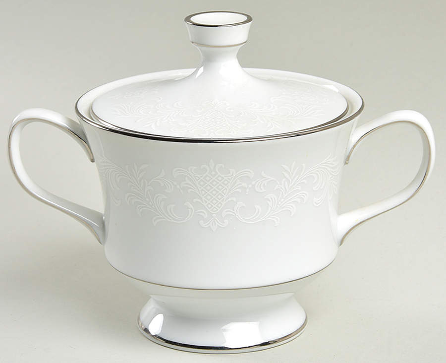 Granada Sugar Bowl & Lid by Sango-1