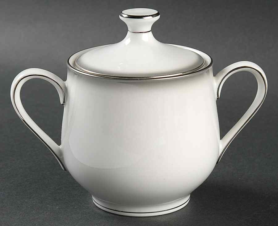 Grey Mist Sugar Bowl & Lid by Sango-1