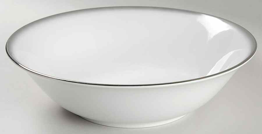Grey Mist 9" Round Vegetable Bowl by Sango-1
