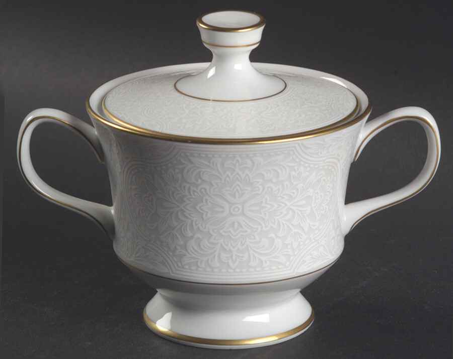 Hacienda Sugar Bowl & Lid by Sango-1