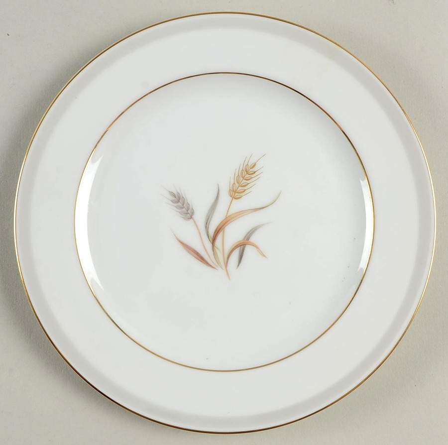 Harvest Gold Bread & Butter Plate by Sango-1