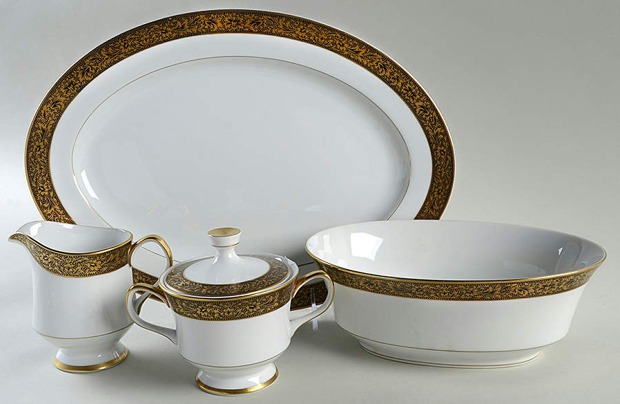 Hampton 5 Piece Hostess Set by Sango-1