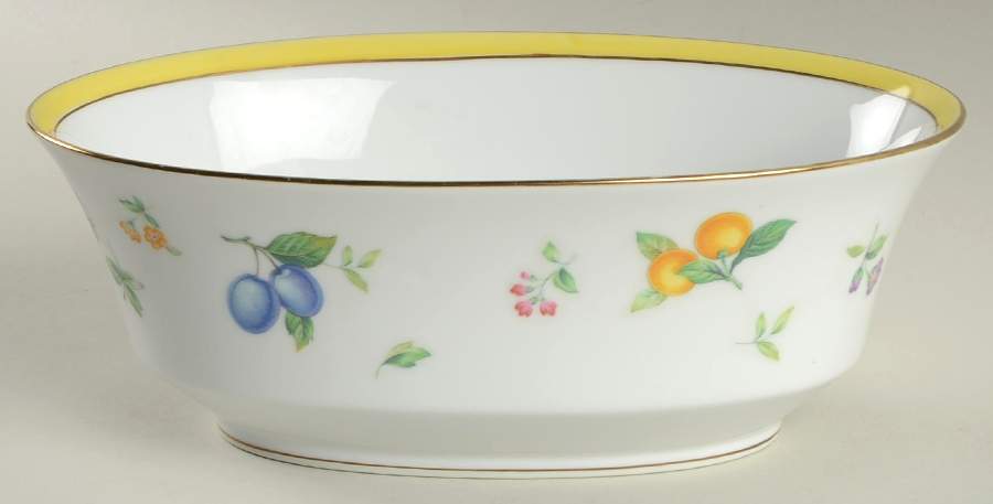 Hartsdale 9" Oval Vegetable Bowl by Sango-1