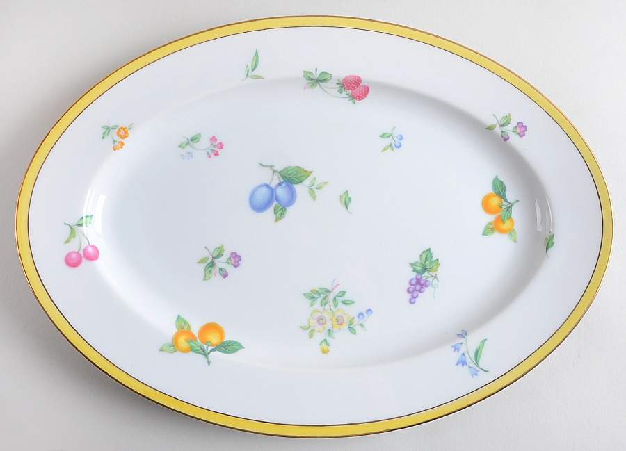 Hartsdale 14" Oval Serving Platter by Sango-1