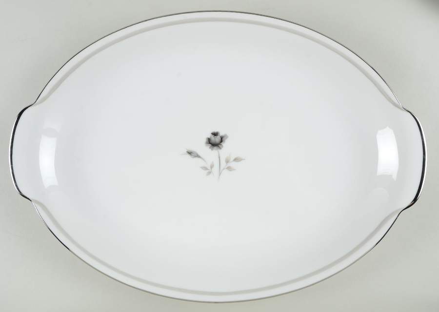 Harmony 16" Oval Serving Platter by Sango-1