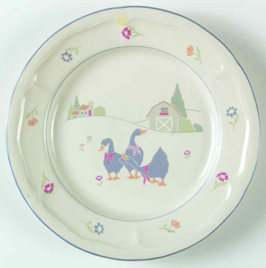 Harmony Salad Plate by Sango-1