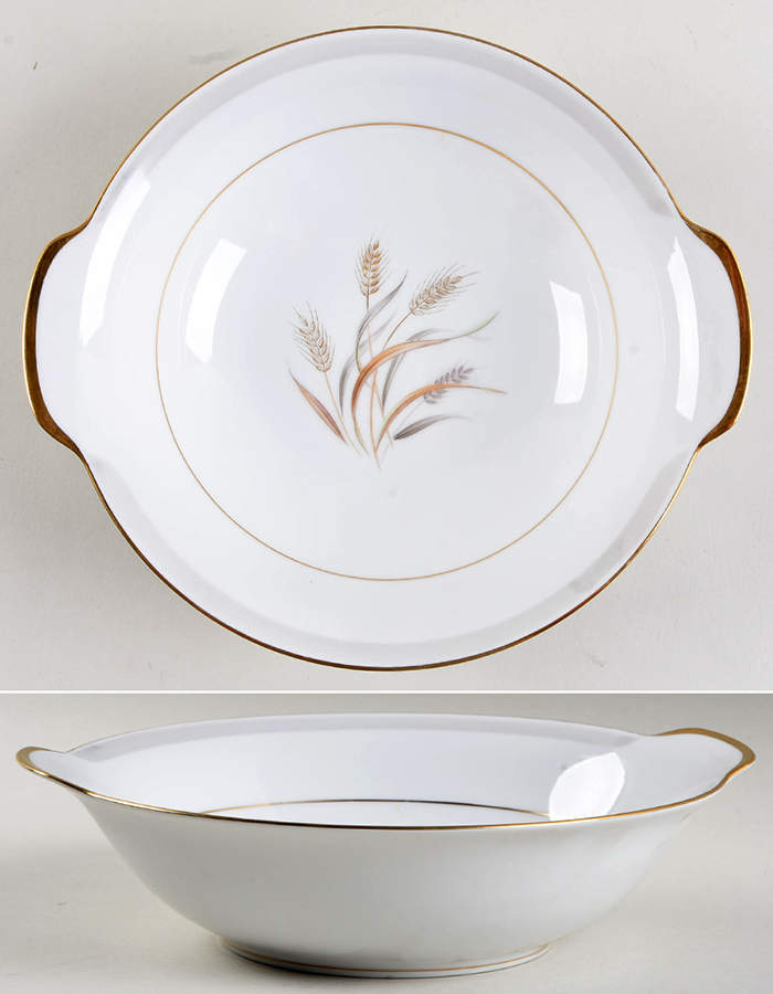 Harvest 9" Round Vegetable Bowl by Sango-1